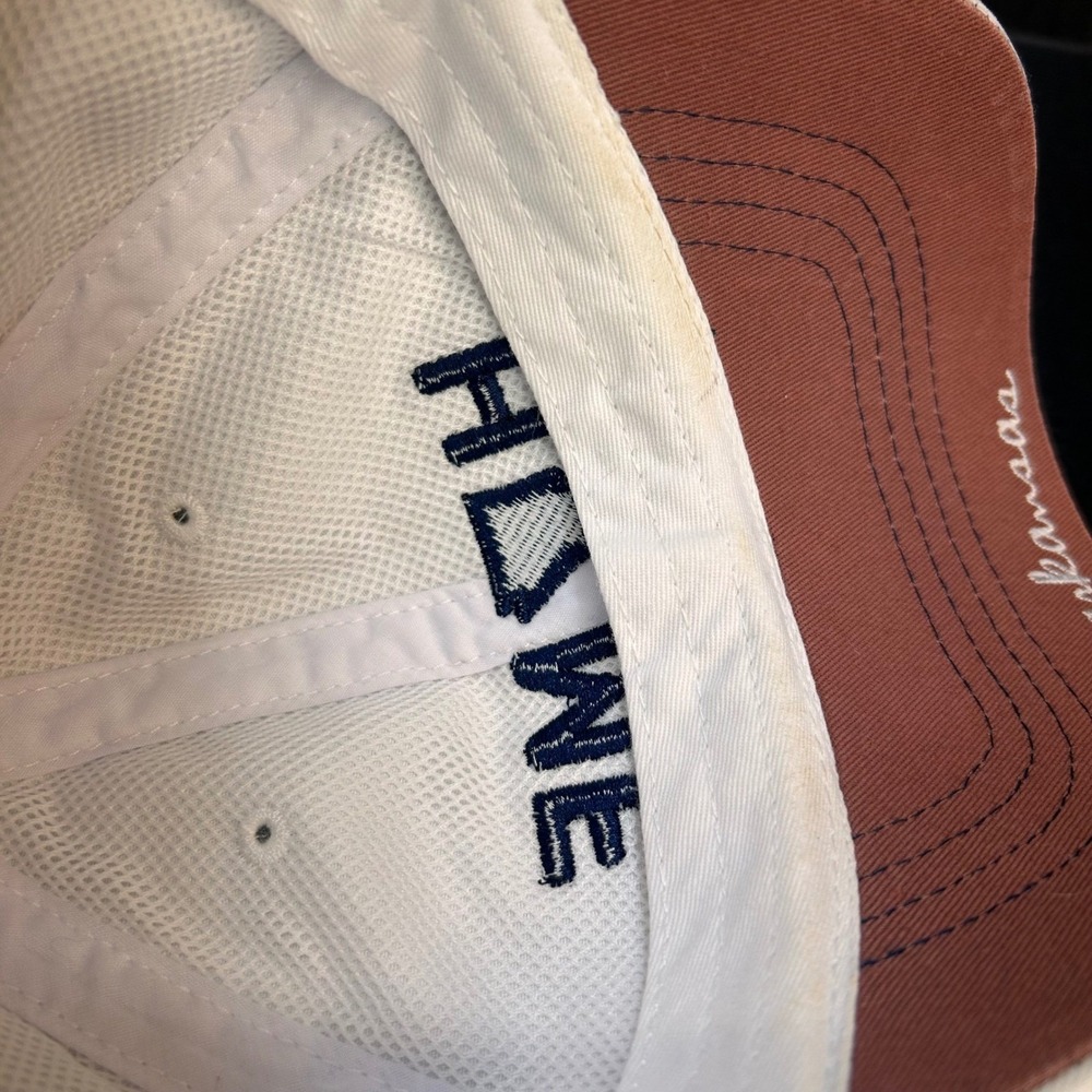 Arkansas Home State Silhouette Mens White State of Mine Hat Baseball Cap OSFM - Picture 11 of 15